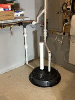 Unobtrusive Water Commander™ installation